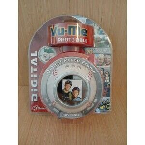 VU-ME Photo Ball Digital Photo Frame Baseball Store Up to 70 Photos Brand NEW